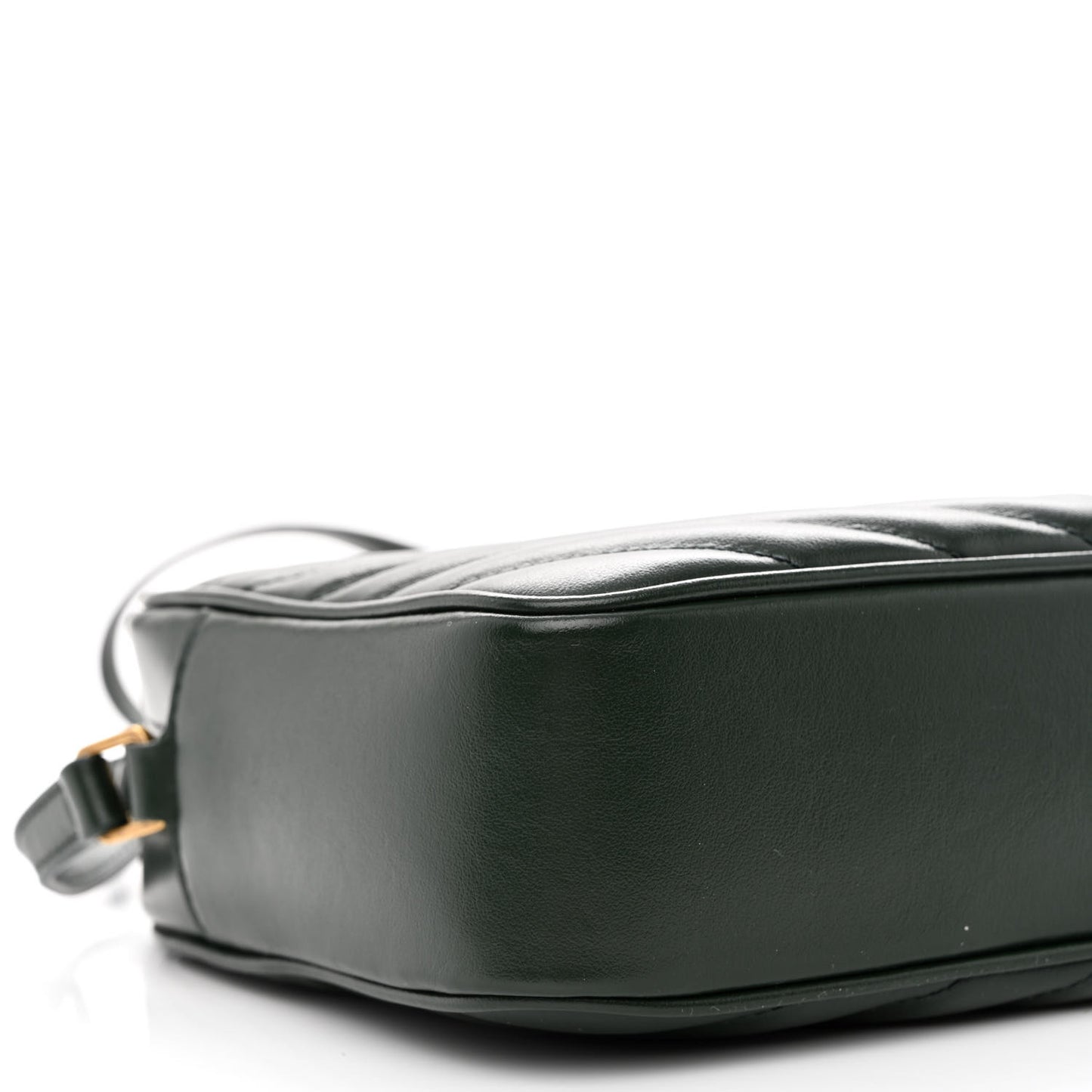 Calfskin Matelasse Monogram Lou Camera Bag Military Green