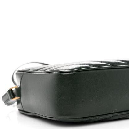 Saint Laurent Calfskin Matelasse Monogram Lou Camera Bag Military Green 9 of 12