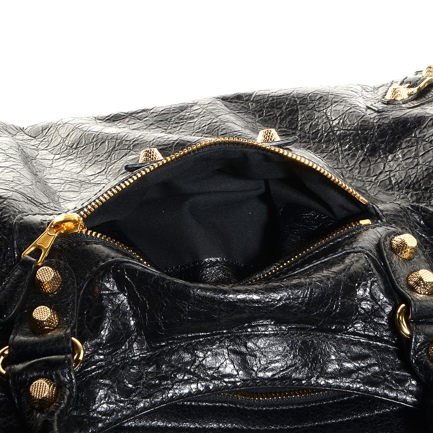 Agneau Giant 12 Gold Hardware City Black