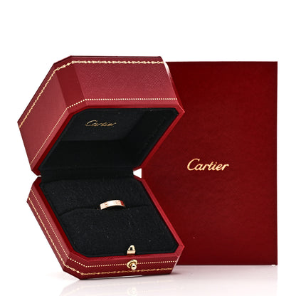 Cartier 18K Pink Gold 3.5mm LOVE Wedding Band Ring 51 5.75 5 of 5
