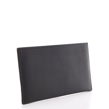 Louis Vuitton Calfskin Felicie Chain Wallet Card Holder Insert Black 2 of 5
