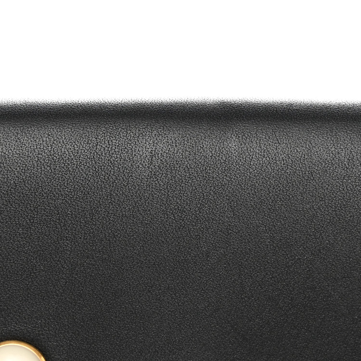 Gucci GG Supreme Monogram Mini Peony Pearly Clutch Black 10 of 12