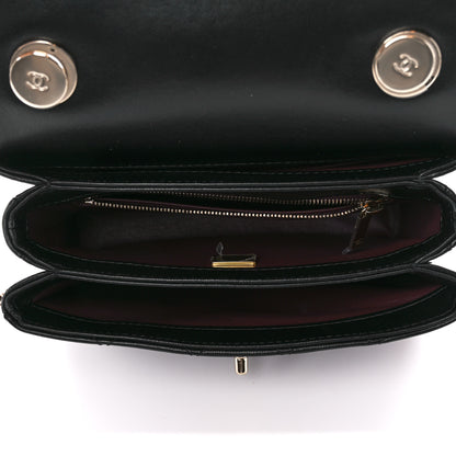 Chanel Lambskin Quilted Mini Trendy CC Dual Handle Flap Bag Black 5 of 12