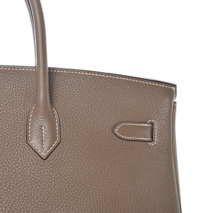 Hermes Togo Birkin 40 Etoupe 9 of 47