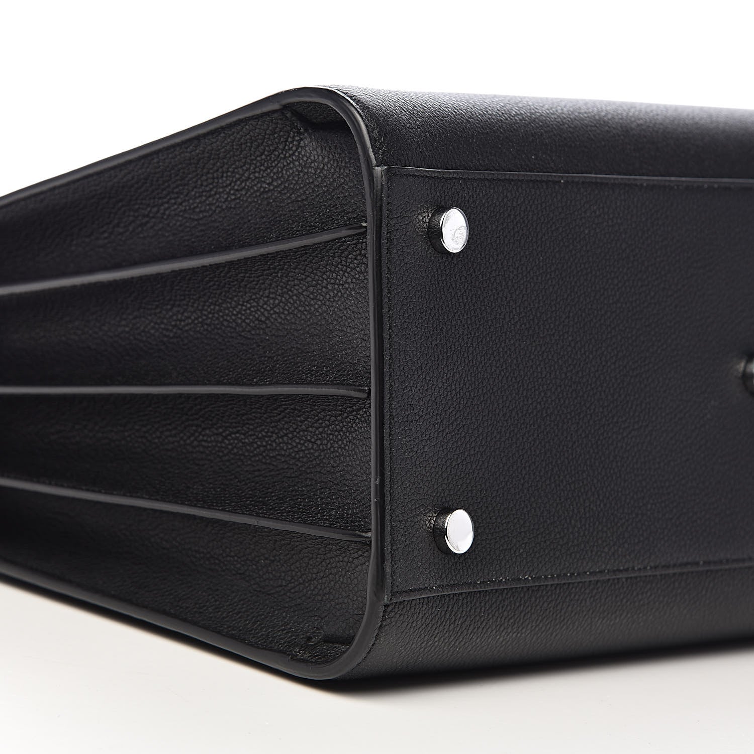 Saint Laurent Grained Calfskin Small Sac De Jour Black 8 of 11