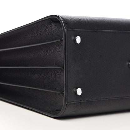 Saint Laurent Grained Calfskin Small Sac De Jour Black 8 of 11