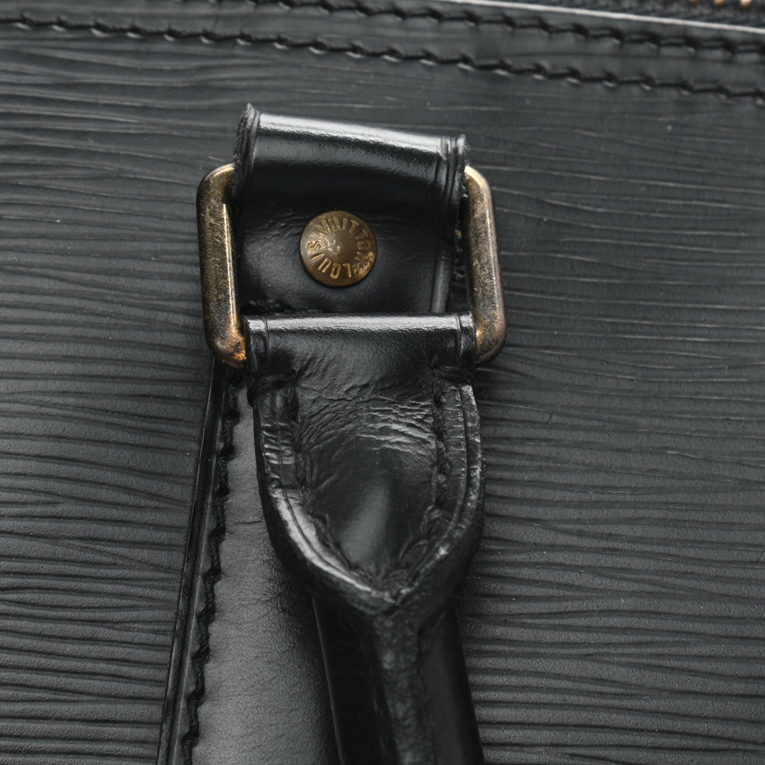Louis Vuitton Epi Keepall 50 Black 12 of 13