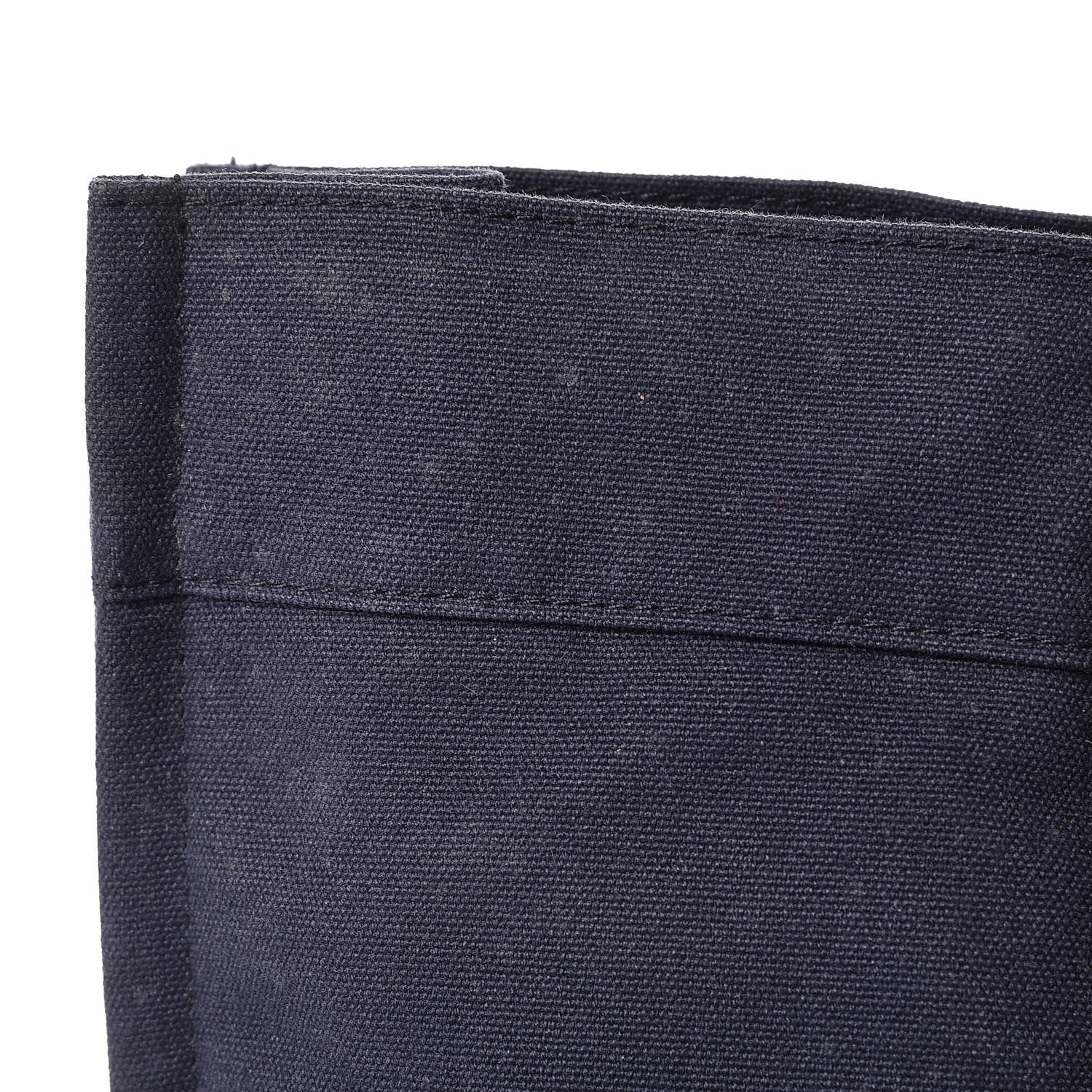 Hermes Canvas Fourre Tout MM Navy 11 of 17