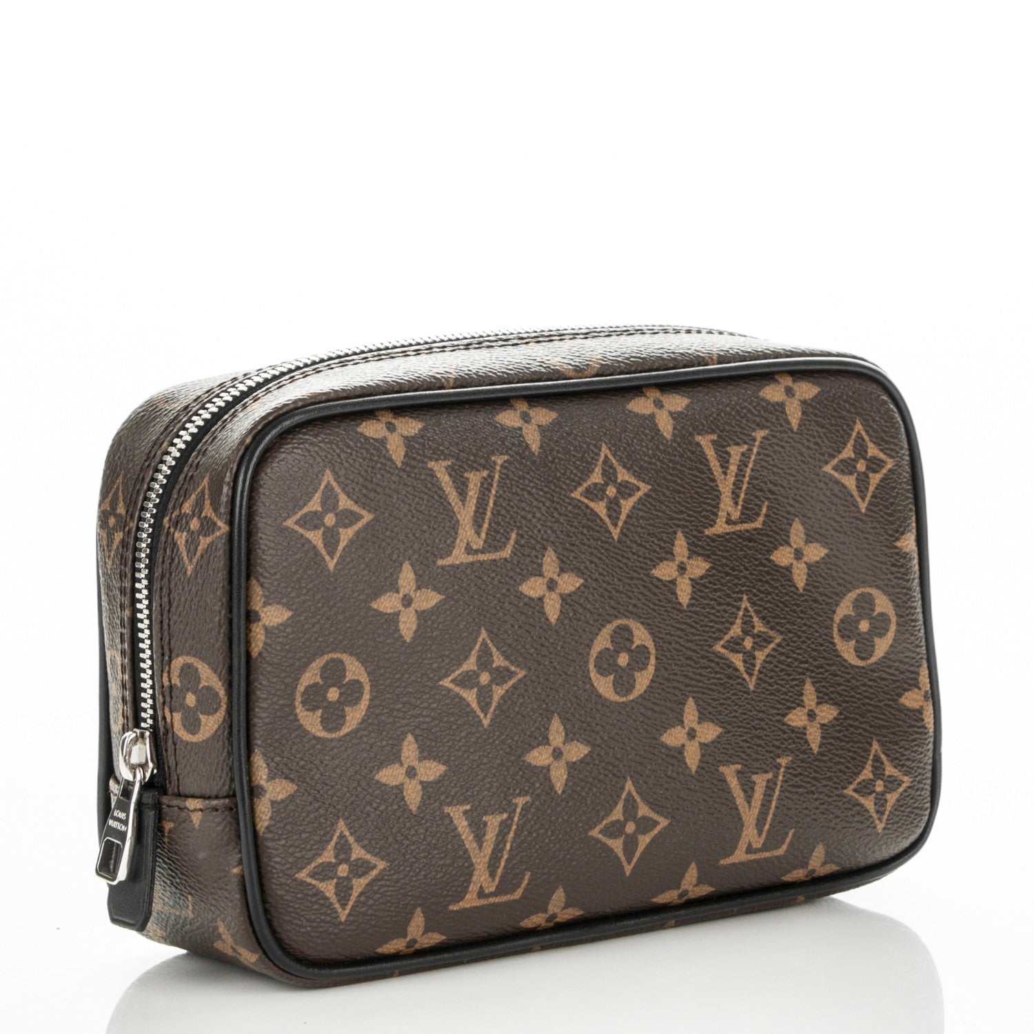 Louis Vuitton Monogram Macassar Toilet Pouch PM 3 of 6