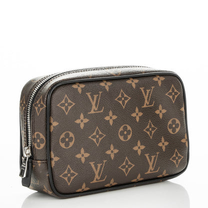 Louis Vuitton Monogram Macassar Toilet Pouch PM 3 of 6