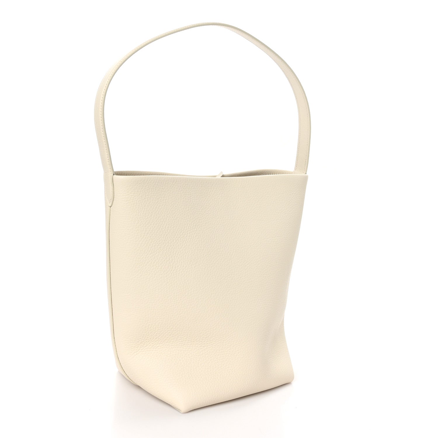 The Row Grained Calfskin Medium N/S Park Tote Ivory 3 of 9