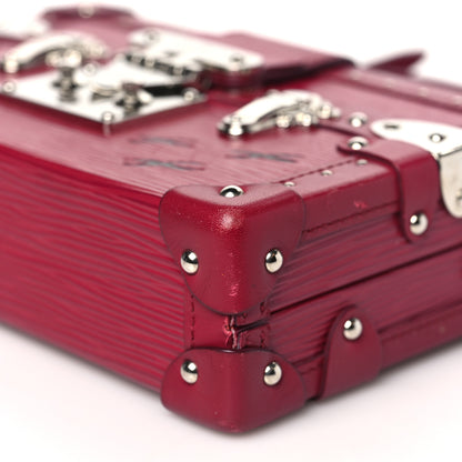 Louis Vuitton Epi Petite Malle Fuchsia 10 of 11