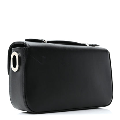 Gucci Senna Calfskin Petite GG Top Handle Shoulder Bag Black 2 of 9