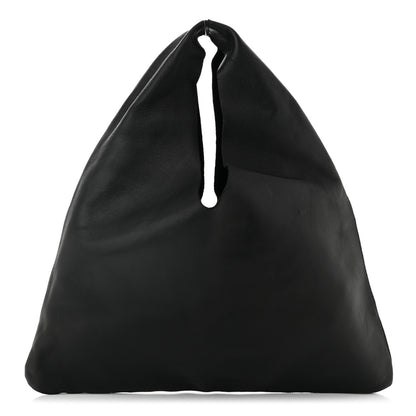 The Row Calfskin Small Bindle Bag Black 1 of 9