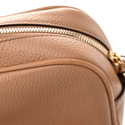 Gucci Pebbled Calfskin Small Soho Disco Bag Camelia 17 of 20