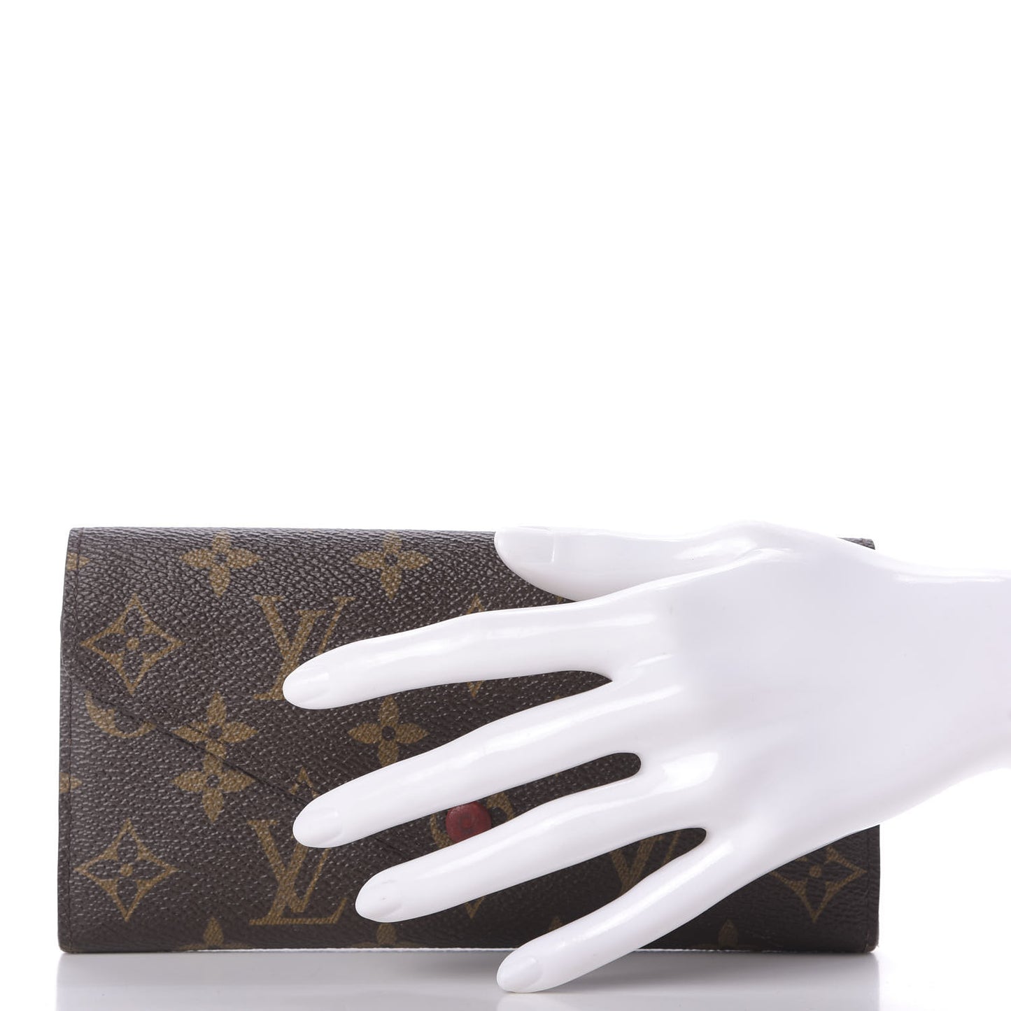 Monogram Josephine Wallet Red