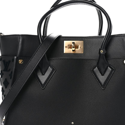 Louis Vuitton Calfskin Monogram Tufting On My Side Black 7 of 9