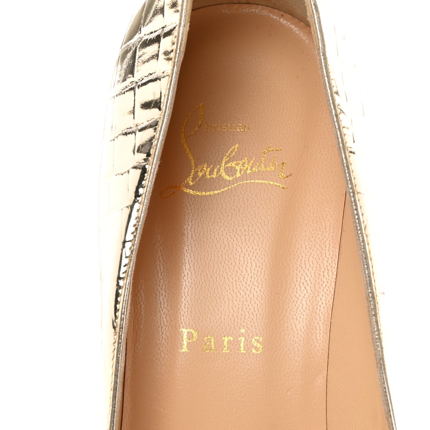 Metallo Cocco Clare 80 Pumps 39.5 Platine