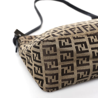 Fendi Zucchino Pochette Dark Brown 7 of 11