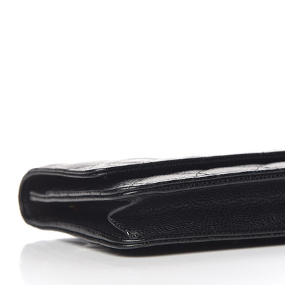 Chanel Caviar Quilted Wallet On Chain WOC Black 5 of 10