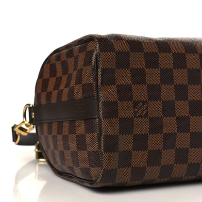 Louis Vuitton Damier Ebene Speedy Bandouliere 25 8 of 9