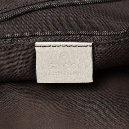 Gucci Monogram Medium Flat Messenger Bag Off White 9 of 10