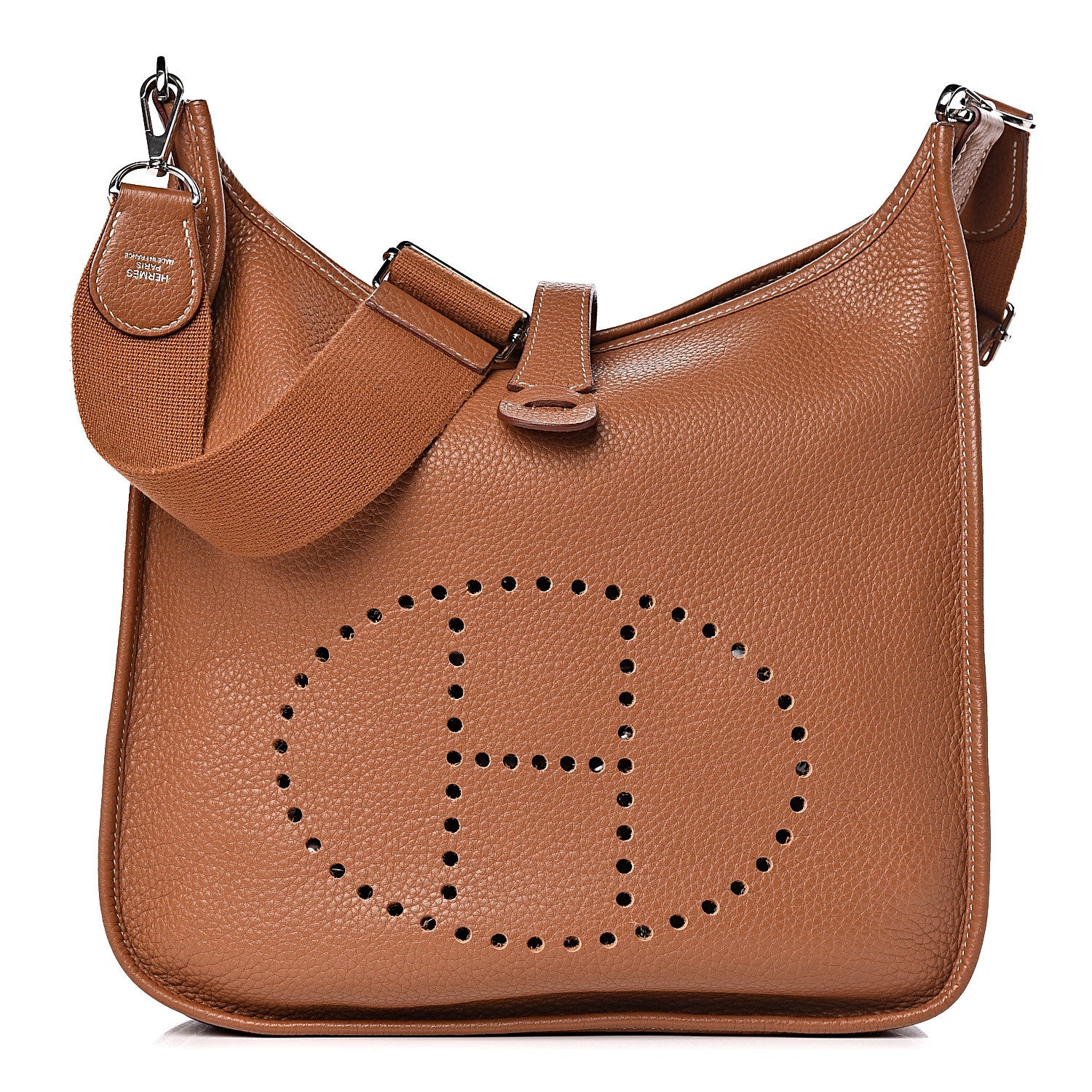 Hermes Taurillon Clemence Evelyne III GM Gold 1 of 13
