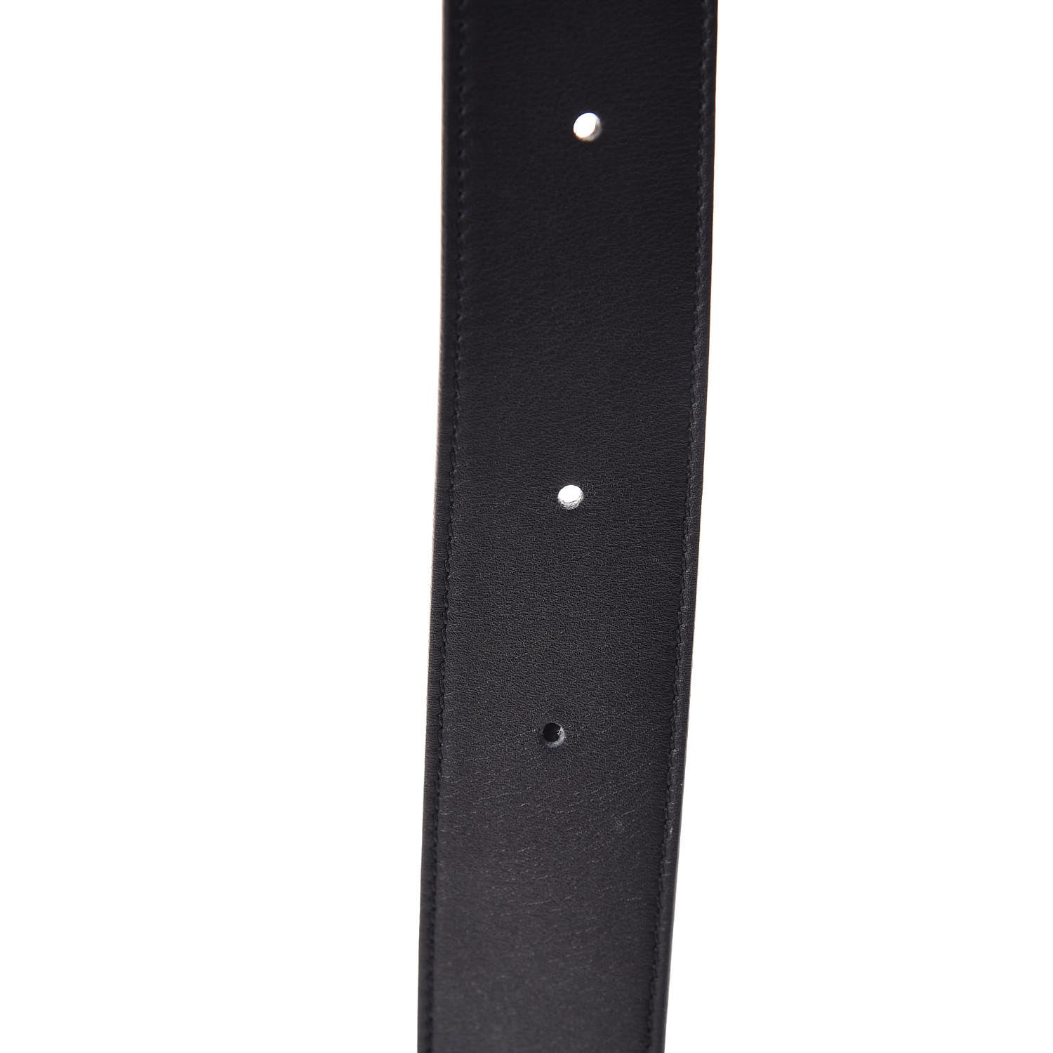Gucci Moon Calfskin Nickel Double G 40mm Belt 110 44 Black 5 of 7