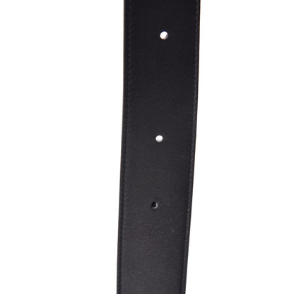 Gucci Moon Calfskin Nickel Double G 40mm Belt 110 44 Black 5 of 7