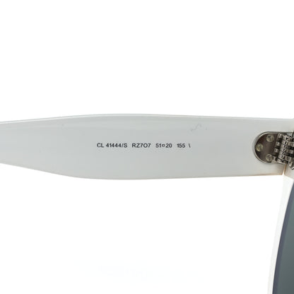 Celine Acetate Kim Sunglasses CL 41444/S White 6 of 7