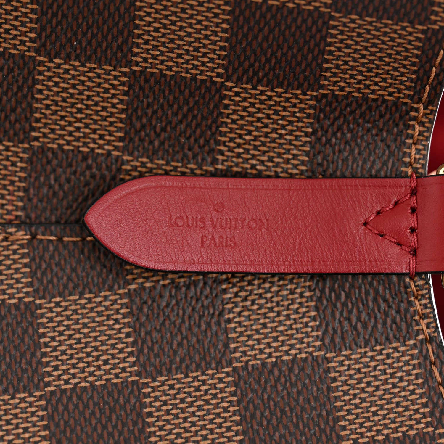 Louis Vuitton Damier Ebene Neonoe MM Cherry Berry 6 of 10