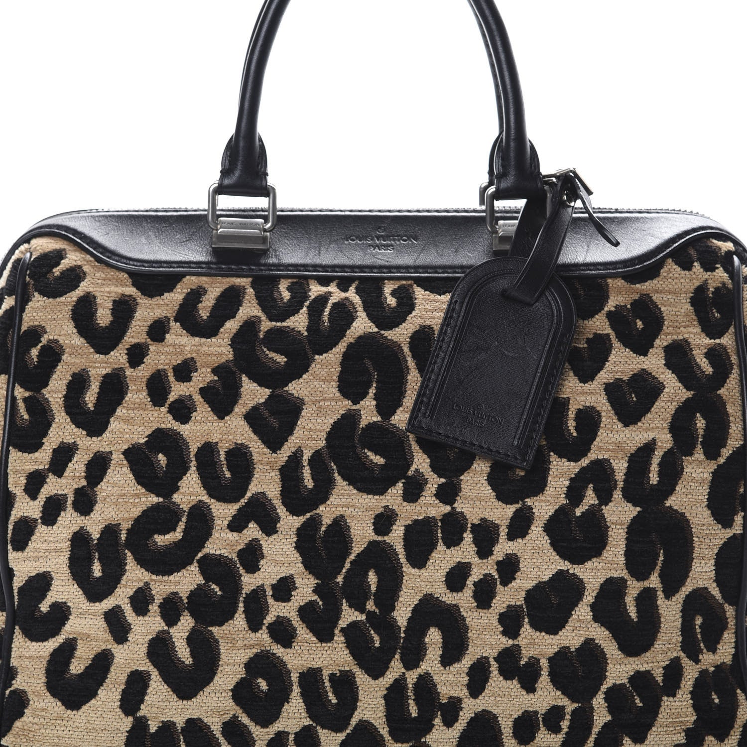 Louis Vuitton Jacquard Velvet Leopard Print Stephen Sprouse Speedy 20 of 20