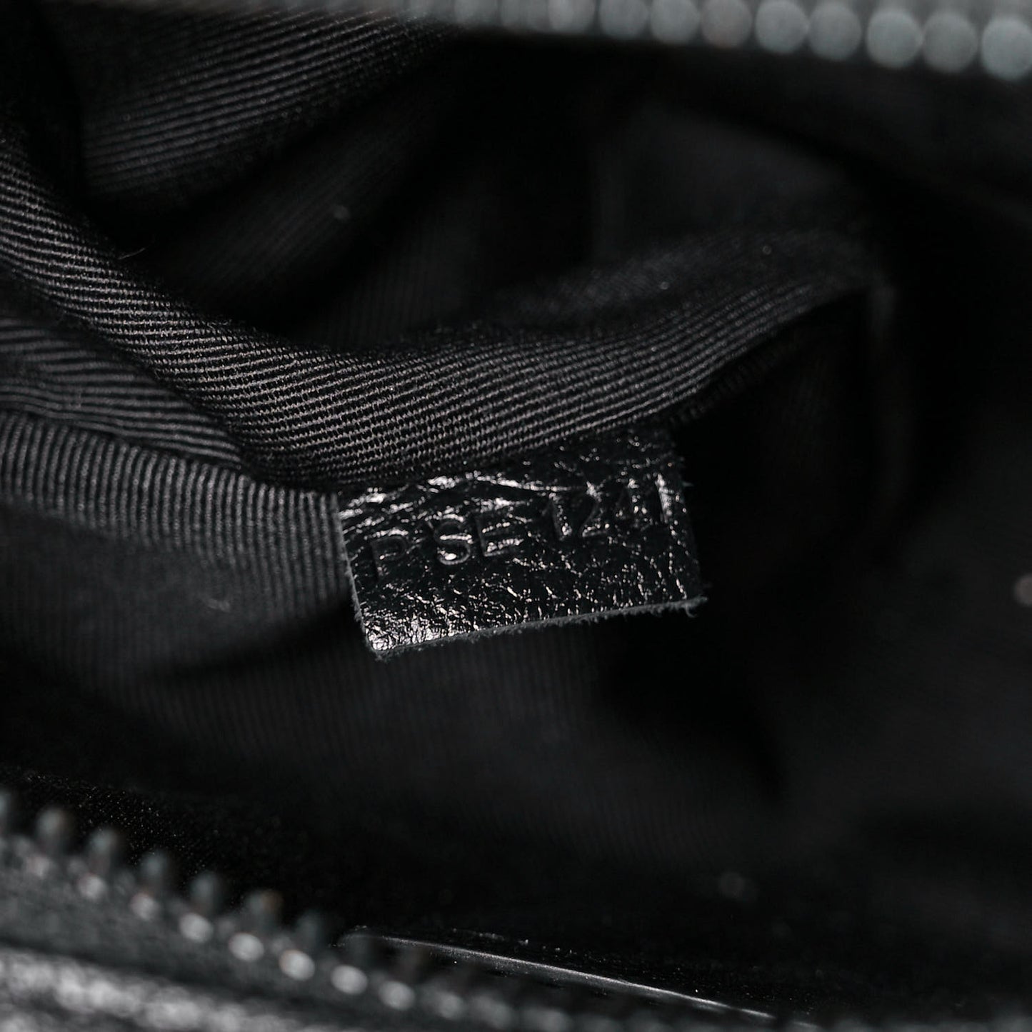 Saffiano Snapshot Camera Bag Black