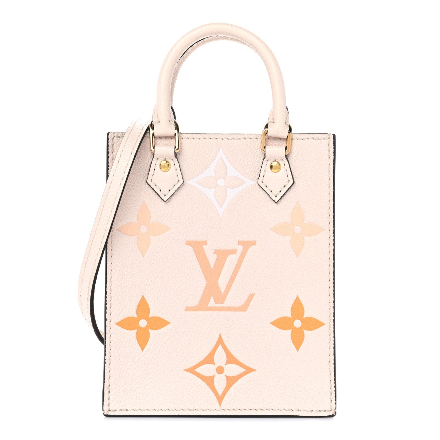 Louis Vuitton Empreinte Monogram Giant By The Pool Petit Sac Plat Cream Saffron 1 of 9