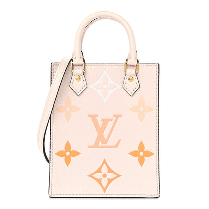 Louis Vuitton Empreinte Monogram Giant By The Pool Petit Sac Plat Cream Saffron 1 of 9