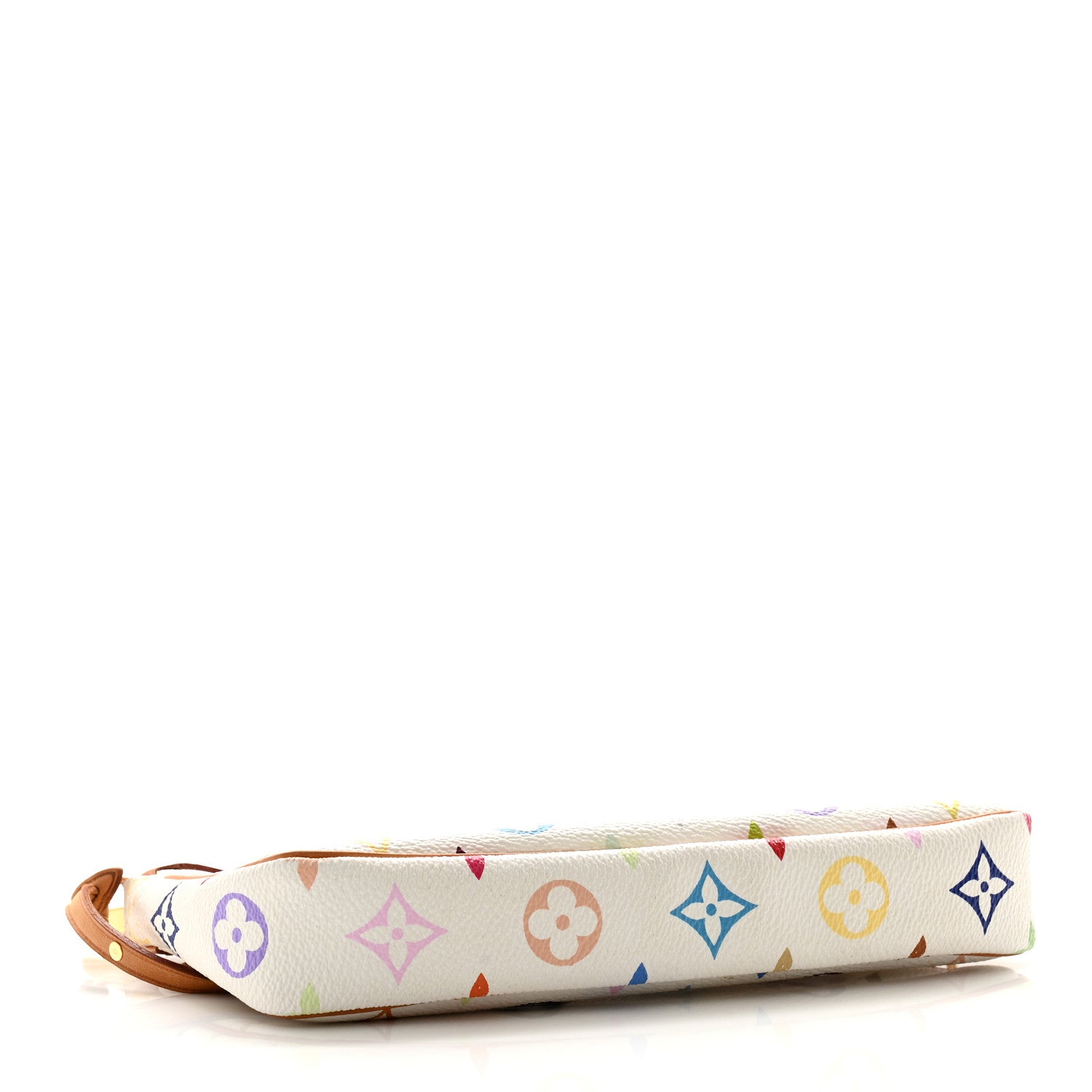 Louis Vuitton Monogram Multicolor Pochette Accessories White 4 of 13