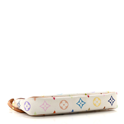 Louis Vuitton Monogram Multicolor Pochette Accessories White 4 of 13