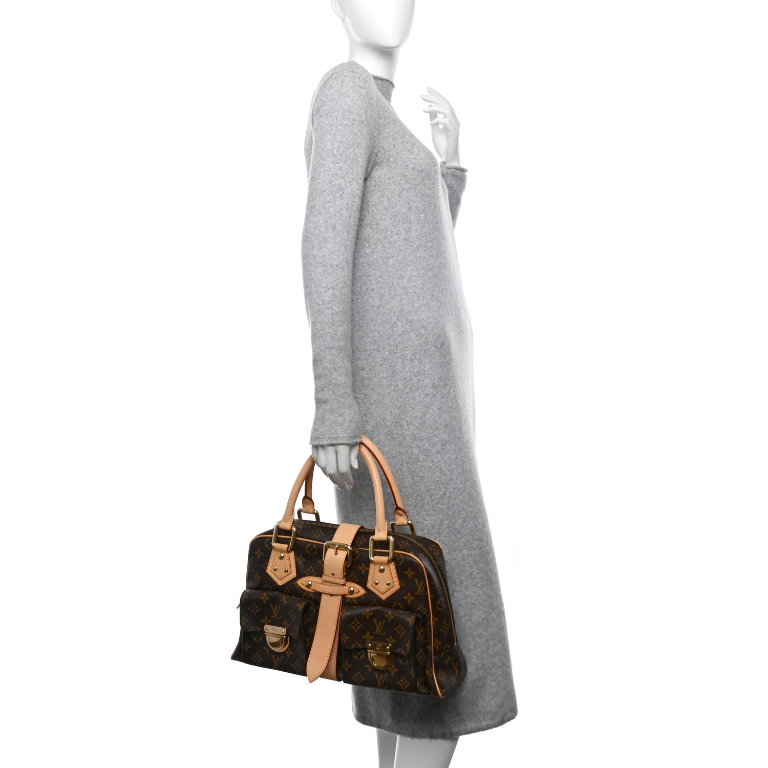 Louis Vuitton Monogram Manhattan GM 2 of 12