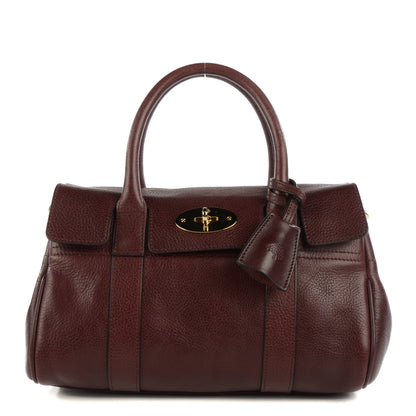 Mulberry Natural Leather Small Bayswater Oxblood 1 of 12