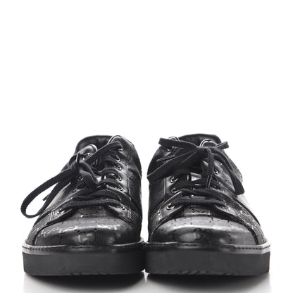 Gucci Imprime Monogram Mens Sneakers 9.5 Black 2 of 8