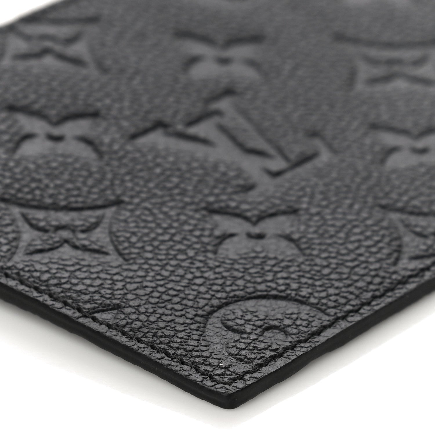 Louis Vuitton Empreinte Felicie Chain Wallet Zippered Insert Black 8 of 9