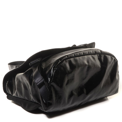Chanel Coated Canvas Sport Messenger Black 4 of 7