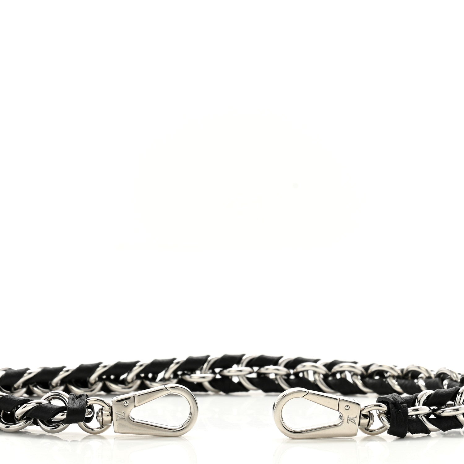 Louis Vuitton Calfskin Bella Tote Chain Strap Black 3 of 3