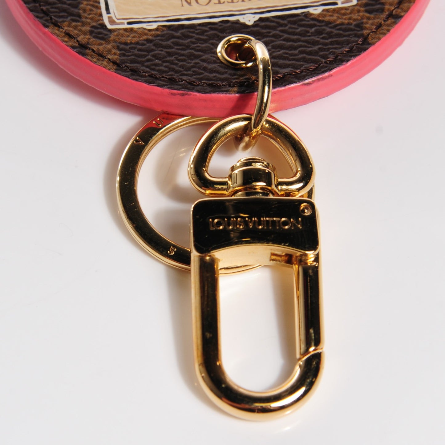 Monogram Illustre Posies Bag Charm