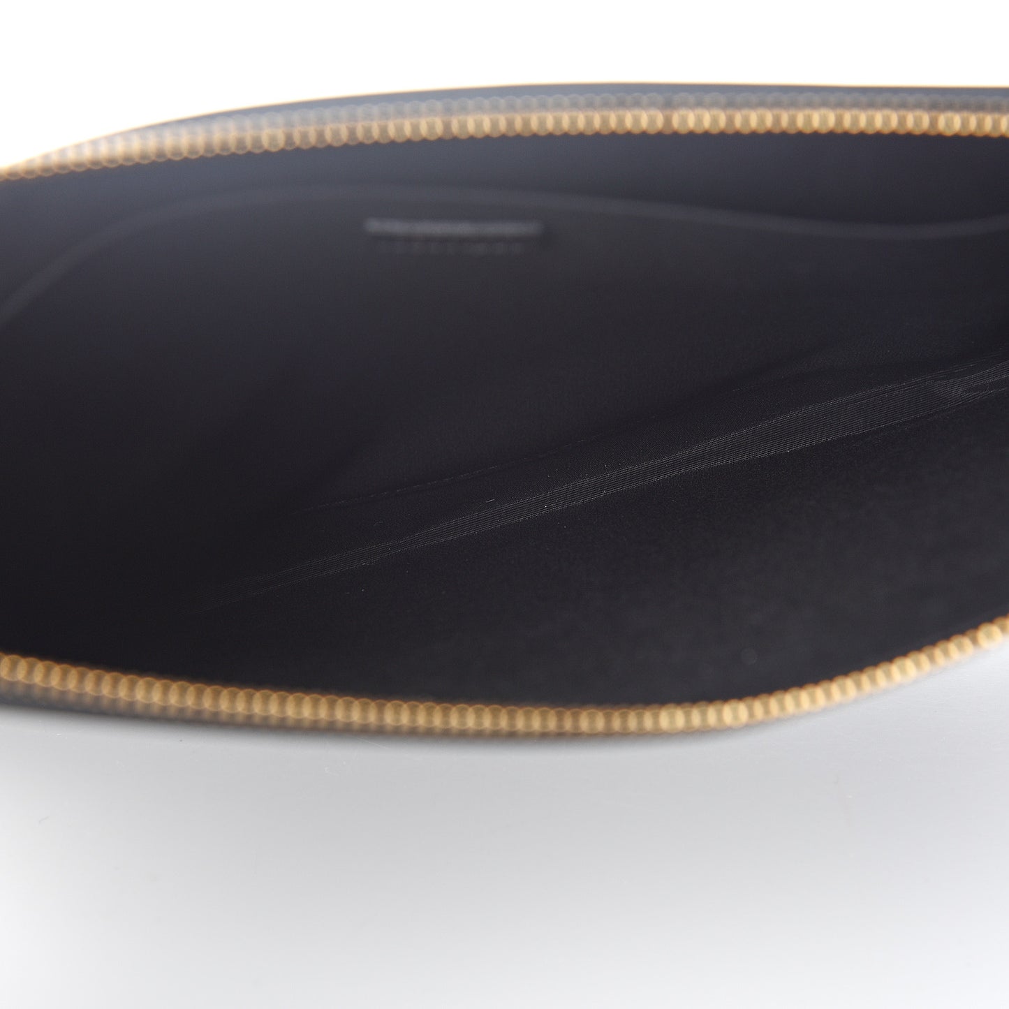 Vitello Zip Pouch Black
