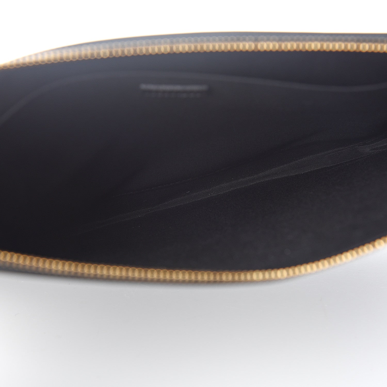 Versace Vitello Zip Pouch Black 4 of 7