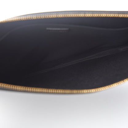 Versace Vitello Zip Pouch Black 4 of 7
