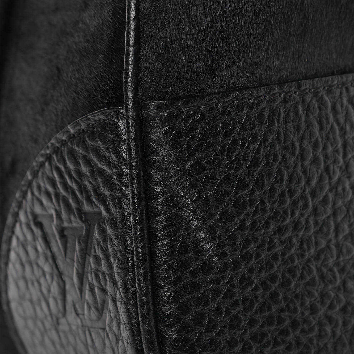Louis Vuitton Pony Hair Mens Cabas Whistler Black 11 of 12