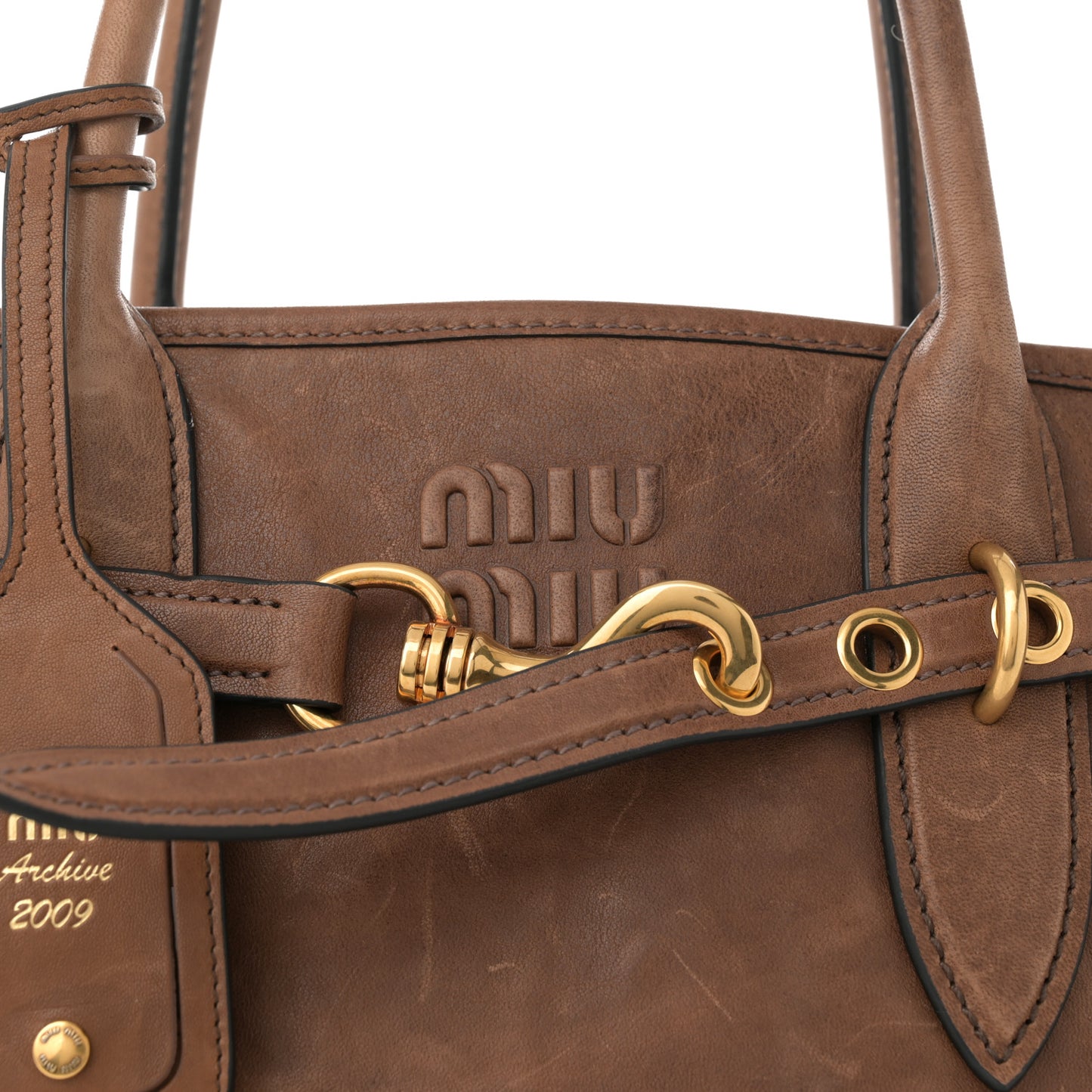 Nappa Aviator Medium Aventure Bag Rovere
