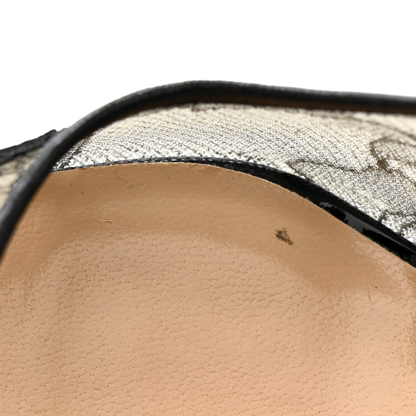 Nappa Patent Chantilly Lace Hot Jeanbi 100 Pumps 39.5 Black